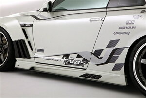 R35GT-R 2013Ver. SIDE SKIRT UNDER BOARD FRP  SIDE LOUVER FRP ht