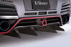 HKS TF �� VARIS KAMIKAZE-R REAR UNDER SKIRT OPTION LONG VERTICAL FIN�i�J�[�{���j