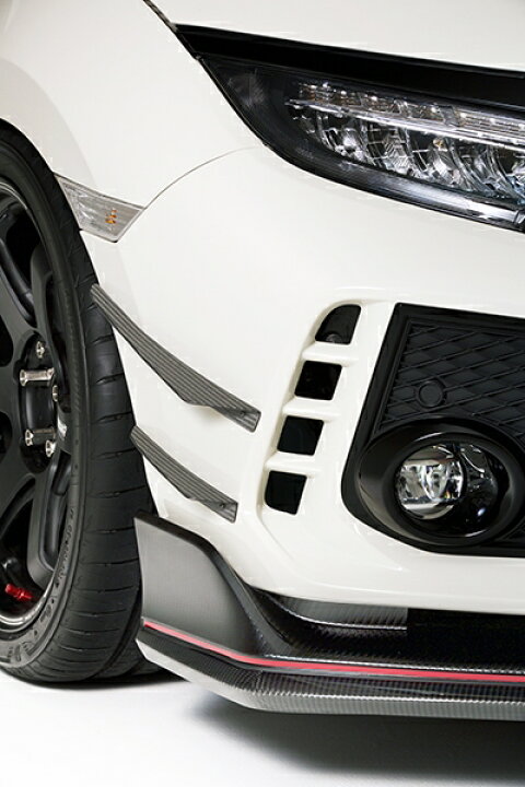 楽天市場】シビック TYPE R FK8 ARISING-I カナード クリア塗装済み 