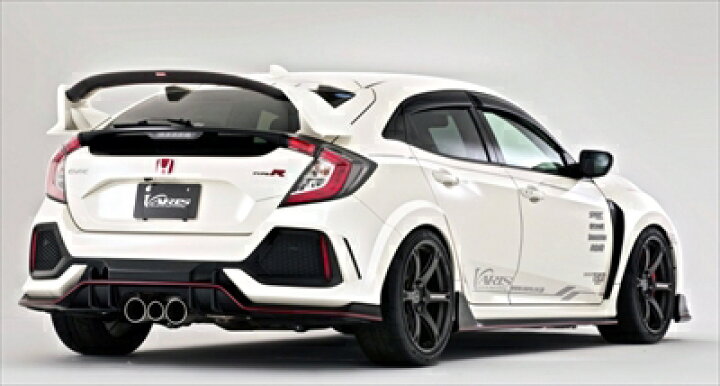 楽天市場】シビック TYPE R FK8 ARISING-I リアウイングフラップ FRP製 