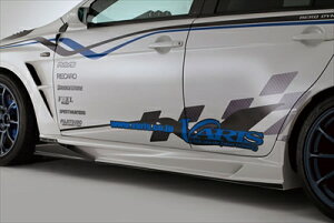 T[G{[V 10 EVO X 2014 Ver.Ultimate SIDE SKIRT Ver.2 with AIR SHROUD FRPiAIR SHROUDj