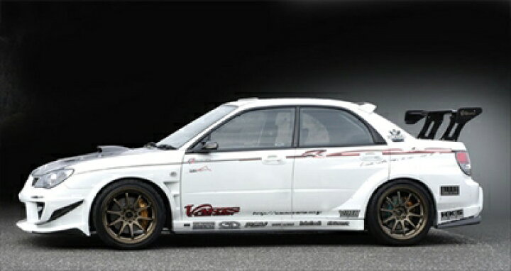 楽天市場】インプレッサ GDB アプライド：F/G ワイドボディキット リア 