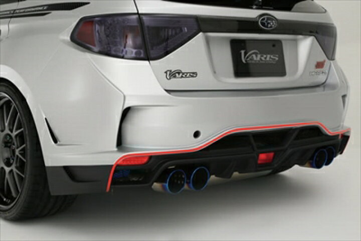 楽天市場】インプレッサ WRX STi GRB 後期 Ultimate リアバンパー FRP 