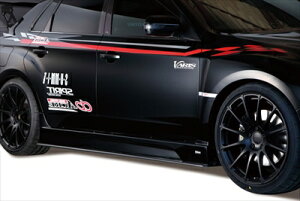 CvbT WRX STi GVB 2012 Ver. SIDE SKIRT 2 piece construction J[{A_[{[h hς