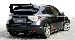 [4-5O CvbT WRX STi GRB REAR WING Ver.1+WING BASE (ώ3iK/4PCE SET) I[FRP ht