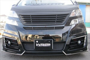 ヴェルファイア Zグレード フロントバンパー 塗装取付込