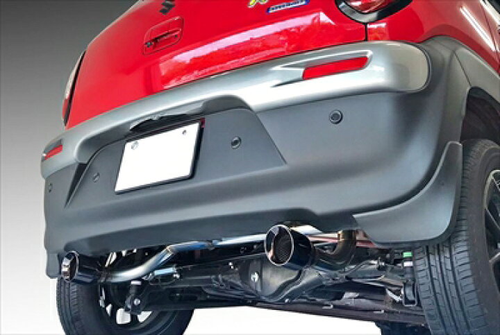 楽天市場】クロスビー ハイブリット 4WD専用 左右出しマフラー(SUS304 