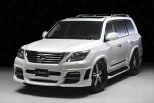 LEXUS LX570 URJ200 (f08y`f12y) Sports Line Black Bison Edition FRONT BUMPER SPOILER FOG version hς