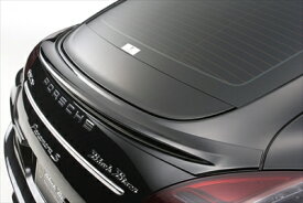 PORSCHE PANAMERA Sports Line Black Bison Edition 09〜 REAR SPOILER 塗装取付込