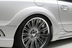Mercedes Benz SL-class R230 Sports Line Black Bison Edition 08y�`�@REAR OVER FENDER(��20mm���C�h) �h����t��