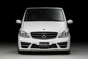 MERCEDES BENZ V-CLASS W639 Sports Line Black Bison Edition �`2011�@FRONT BUMPER SPOILER�iLED INSERT ADAPTER�͕ʔ��j �h���ς�