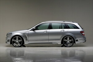 Mercedes Benz C-class W204 Stationwagon (08`11y) Sports Line Black Bison Edition SIDE STEP ht