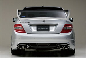 Mercedes Benz C-class W204 (07`11y) Sports Line Black Bison Edition REAR BUMPER SPOILER ht