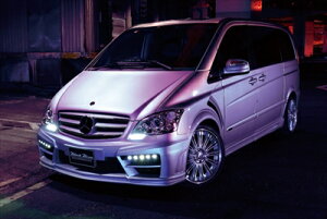 MERCEDES BENZ V-CLASS W639 Sports Line Black Bison Edition 2012�`�@KIT PRICE (F�CS�CR)(LED INSERT ADAPTER�̓I�v�V����) LONG�p �h���ς�