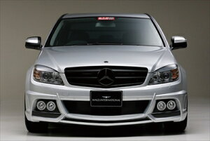 Mercedes Benz C-class W204 (07`11y) Sports Line Black Bison Edition FRONT BUMPER SPOILER FOG version hς