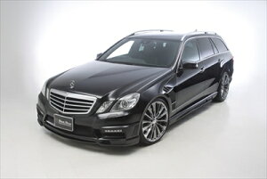 Mercedes Benz E-class W212 WAGON Sports Line Black Bison Edition 前期(2011y〜2013y) FRONT BUMPER SPOILER FOG version 塗装済み