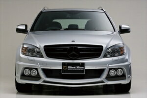 Mercedes Benz C-class W204 Stationwagon (08`11y) Sports Line Black Bison Edition FRONT BUMPER SPOILER FOG version ht