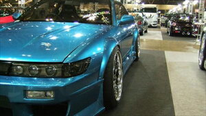 シルビア S13 GLARE オーバーフェンダー (フロントのみ) 30mm 塗装済み