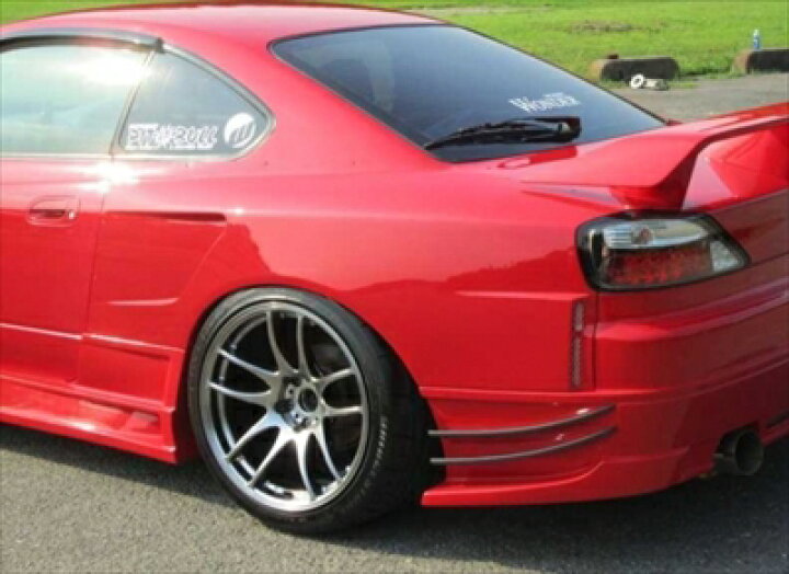 楽天市場】シルビア S15 GTリアワイドフェンダー左右セット 片側50mm 