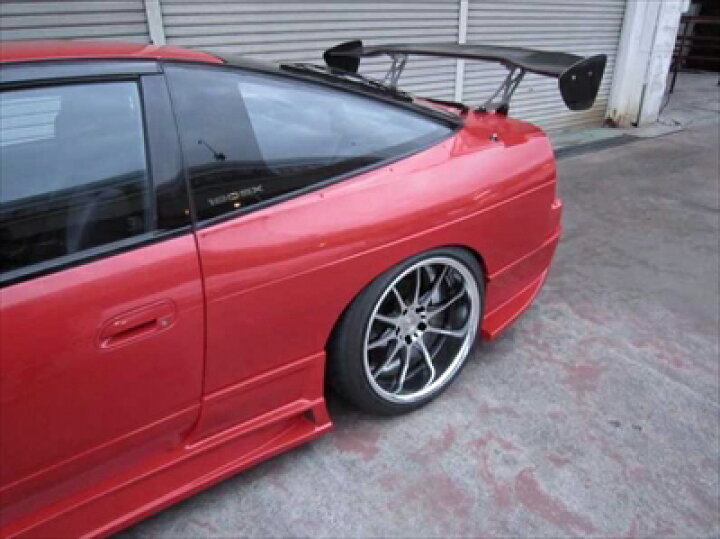 楽天市場】180SX GLARE SDワイドフェンダー 左右セット（リア） 片側 