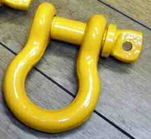 ウインズワークス イエローバウシャックルL(φ22)1個