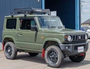 「YAKIMA正規品」 ジムニーシエラ JB74 ロードウォーリアー ルーフラック クロスバーセット