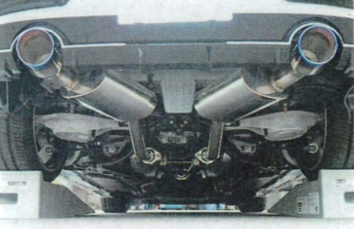 楽天市場】RZ34 フェアレディZ ZEES EX マフラー 115φ 左右2本出し 