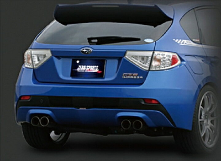 楽天市場】インプレッサ GRB/GRF A-D リアバンパー 塗装済み : Autostyle