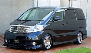 アルファード 前期 AS/MS用 ( ANH/MNH ) GRACE-LINE フロントスポイラー AS/ MS前期用 塗装済み