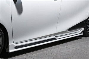 シエンタ 170系 2018/9 - GRACE LINE サイドステップ 塗装済 070 ホワイトパールクリスタルシャイン 取付込