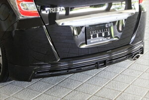 フリード GB3/4 グレード:Gジャストセレクション/G 後期 (2014/4-) GLACE LINE リアアンダースポイラー 塗装取付込