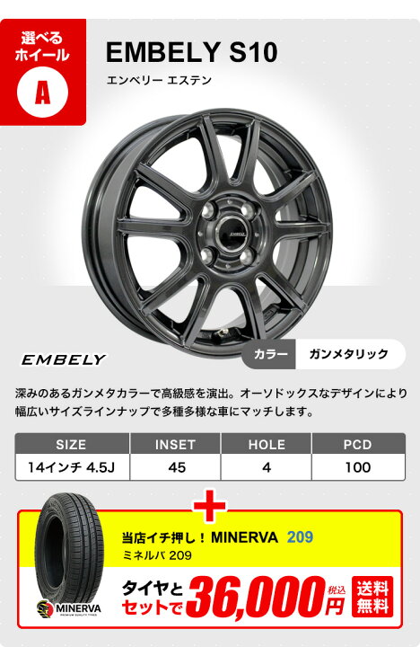 楽天市場】【P最大36倍！4/14 20:00〜】155/65R14 MINERVA サマー 