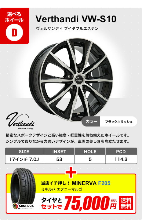 楽天市場】【P最大36倍！4/14 20:00〜】215/50R17 選べるホイール 