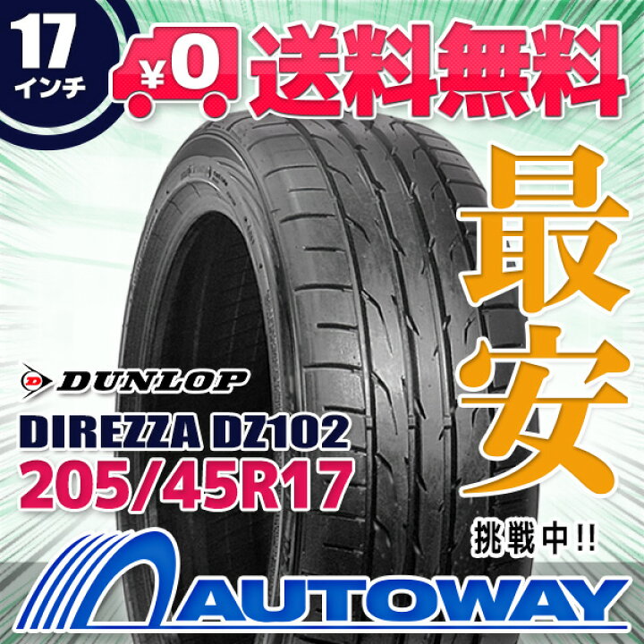 楽天市場】【P10倍！3/20】【取付対象】DUNLOP ダンロップ DIREZZA 