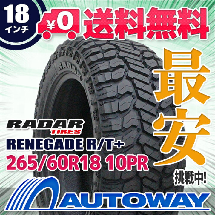 楽天市場】【P10倍！10/20限定】【取付対象】Radar レーダー RENEGADE 