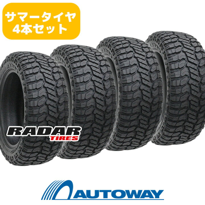 楽天市場】4本セット Radar (レーダー) RENEGADE R/T+ 275/65R18 (275  