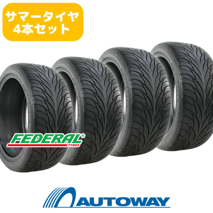楽天市場】4本セット FEDERAL (フェデラル) SS595 215/35R18 (215/35 