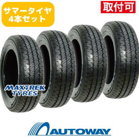 【P10倍！6/6 20:00～23:59】【取付対象】MAXTREK マックストレック SU-810(PC) 155/65R13 (155/65/13 155-65-13 155/65-13) サマータイヤ 夏タイヤ 単品 4本 13インチ