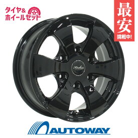 【2023年製】195/80R15 スタッドレスタイヤ ホイールセット 【スタッドレス】【送料無料】 KIRCHEIS VN 15x6.0 33 139.7x6 BLACK 200系専用 + NANKANG SNC-1 195/80R15 8PR 107/105L D スタッドレス (195/80/15 195-80-15) 冬タイヤ 15インチ 4本セット