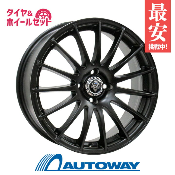 楽天市場 195 60r15 サマータイヤ タイヤホイールセット 送料無料 Hrs H 290 15x6 5 45 100x4 Matt Black Momo Tires Outrun M 2 195 60 15 195 60 15 195 60 15 モモ 夏タイヤ 15インチ 4本セット 新品 Autoway オートウェイ