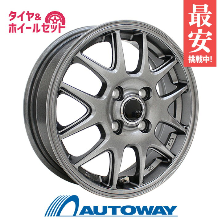 楽天市場】155/55R14 サマータイヤ タイヤホイールセット ZACK JP-205 