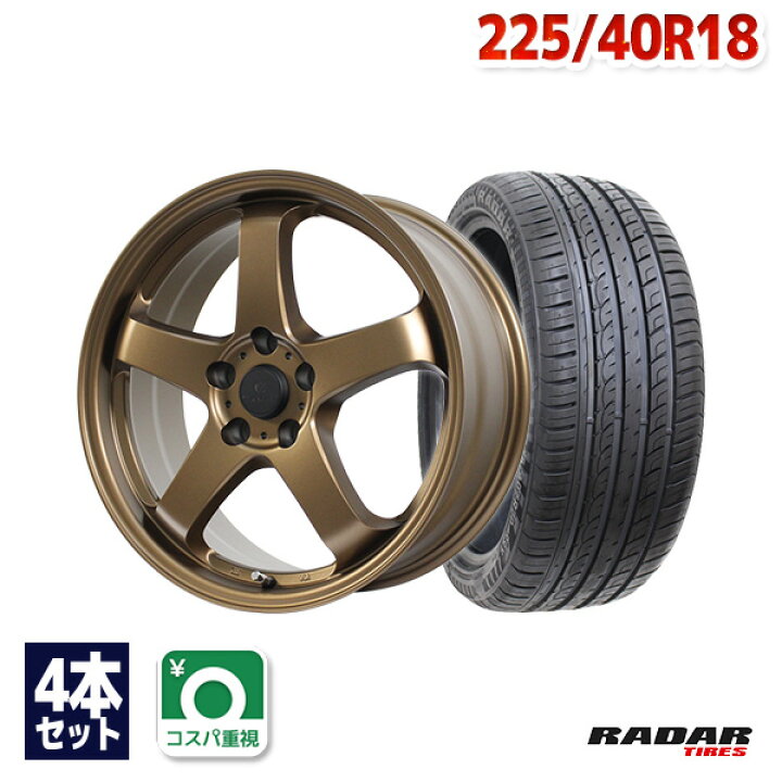 楽天市場】【P最大39倍！4/15】【取付対象】225/40R18 サマータイヤ 
