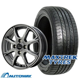 【取付対象】165/65R13 サマータイヤ タイヤホイールセット Verthandi PW-S8 13x4 +45 100x4 METALLIC GRAY + MAXIMUS M1 【送料無料】 (165/65/13 165-65-13 165/65-13) 夏タイヤ 13インチ 4本セット