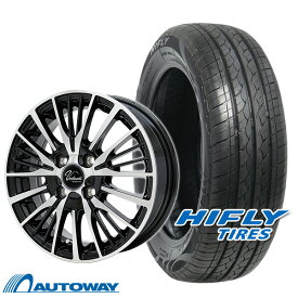 【P10倍！4/20限定】【取付対象】155/70R13 サマータイヤ タイヤホイールセット Verthandi YH-S25V 13x4 +43 100x4 BK/POLISH + HF201 【送料無料】 (155/70/13 155-70-13 155/70-13) 夏タイヤ 13インチ 4本セット