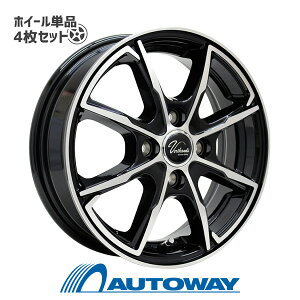 【P最大39倍!10/25】【4枚セット】 Verthandi PW-S8 13x4.0 +45 100x4 BK/POLISH インチサイズ:13インチ リム幅:4.0 インセット:+45
