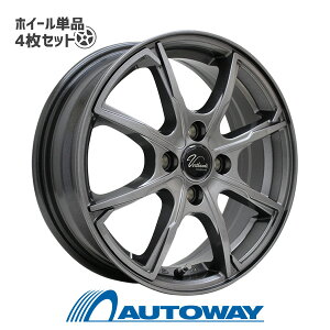 【P最大39倍!10/25】【4枚セット】 Verthandi PW-S8 14x5.5 +43 100x4 METALLIC GRAY インチサイズ:14インチ リム幅:5.5 インセット:+43