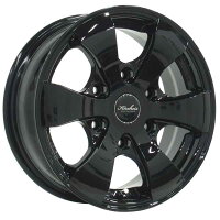 ■夏タイヤ15インチタイヤホイールセット■KIRCHEISVNBLACK15x6+33PCD139.7x6穴ブラック195/80R15《検索用》タイヤのAUTOWAY(オートウェイ)【RCP】