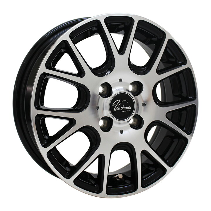 185/70R14インチ 小型車用アルミタイヤ4本セット No.12