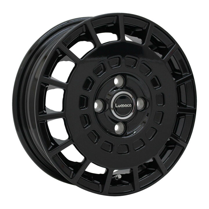 楽天市場】【4枚セット】 LUMACA MODEL-3 12x4.0 +42 100x4 BLACK 