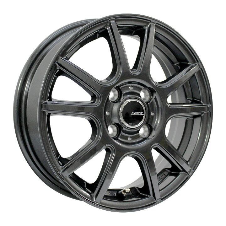 楽天市場】175/60R14 サマータイヤ タイヤホイールセット EMBELY S10 